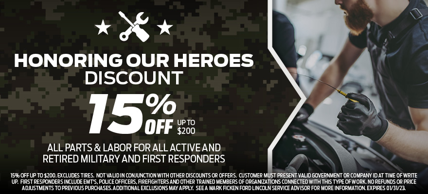 Honoring Our Heroes Discount